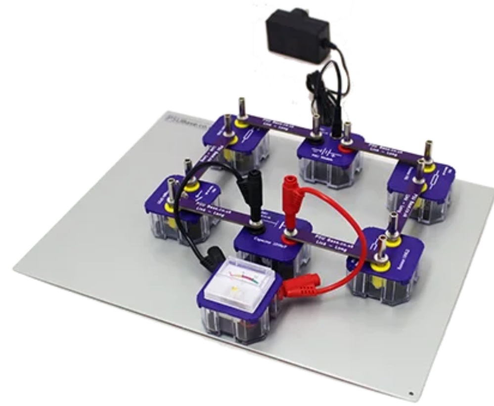 BrecklandSci's tweet image. If only there were an electricity kit that looked like the circuit diagram, that didn’t involve lots of confusing wires, that was built to last, could be expanded with extra components as required and even came on a magnetic board to make demos easier…
brecklandscientific.co.uk/gcse-aqa-syner…