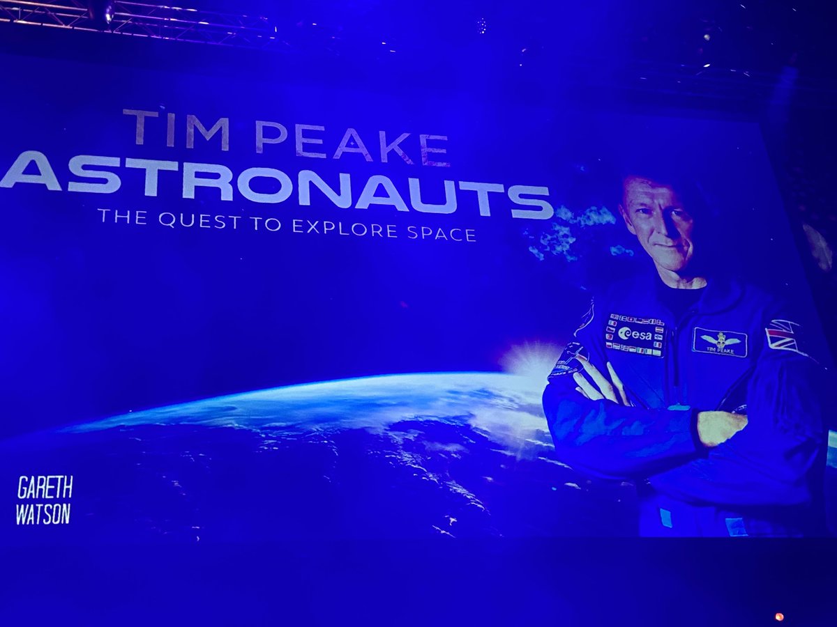Front row seats for <a href="/astro_timpeake/">Tim Peake</a> <a href="/O2CityHall/">O2 City Hall Newcastle</a>