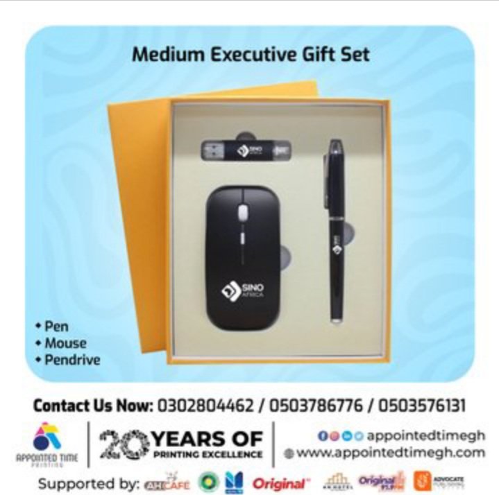 KwameJudah's tweet photo. Be unforgettable with our corporate gift set! A thoughtful collection of branded essentials for clients and partners. ✨🖱
Get in touch with @AppointedTimeGh today.
Vandals #bbnaija2024 Kantaga Chaleu Mahama Delay #ReoccupyJulobiHosue Sammy Gyamfi https://t.co/AYNEkBqW2B