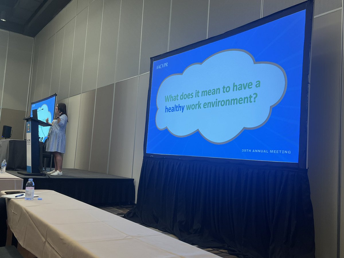 Dr. Carly Goldstein (@scicarly) on Twitter photo Dr. Megan Hays, licensed clinical psychologist, expert in medical provider #wellness and #coaching, <a href="/uabmedicine/">UAB Medicine</a> faculty member, and #AACVPR fellow, is giving a fantastic talk right now at #AACVPR24 on cultivating healthy work culture in medicine and #cardiacrehab. Dr. Megan Hays, licensed clinical psychologist, expert in medical provider #wellness and #coaching, <a href="/uabmedicine/">UAB Medicine</a> faculty member, and #AACVPR fellow, is giving a fantastic talk right now at #AACVPR24 on cultivating healthy work culture in medicine and #cardiacrehab.