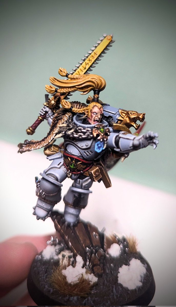 InsidiousIVth's tweet photo. @JewelKnightJess I recently started a wolves army again, first time since back in 2nd edition. Join us, for Russ, and the Allfather https://t.co/YmOSaBxXlj