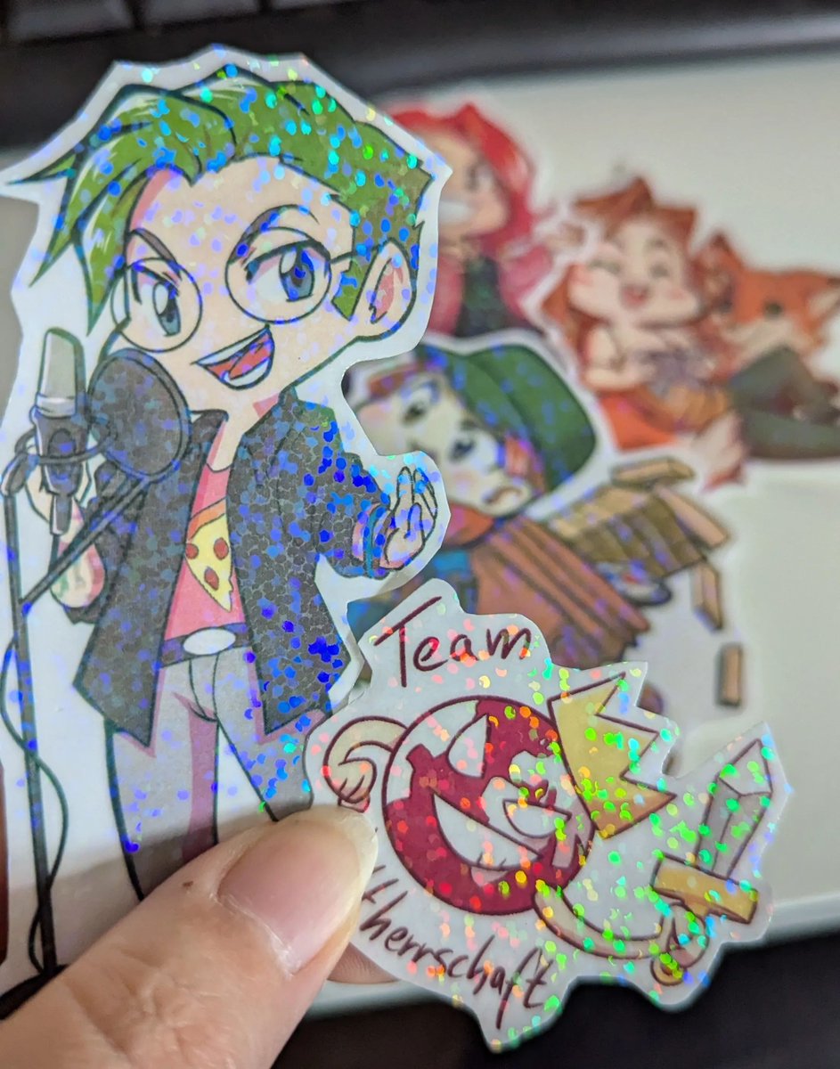 Kuka (@tante_kuka) on Twitter photo Einige tolle Menschen vom <a href="/TeamWeHe/">Team Weltherrschaft</a> kommen zur Polaris.
Und ich hab neue Stickerfolien.
Zwei ganz und gar unzusammenhängende Fakten 👀 Einige tolle Menschen vom <a href="/TeamWeHe/">Team Weltherrschaft</a> kommen zur Polaris.
Und ich hab neue Stickerfolien.
Zwei ganz und gar unzusammenhängende Fakten 👀
