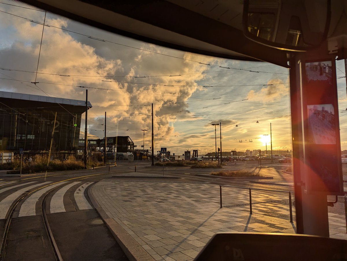 The sky has been really beautiful today