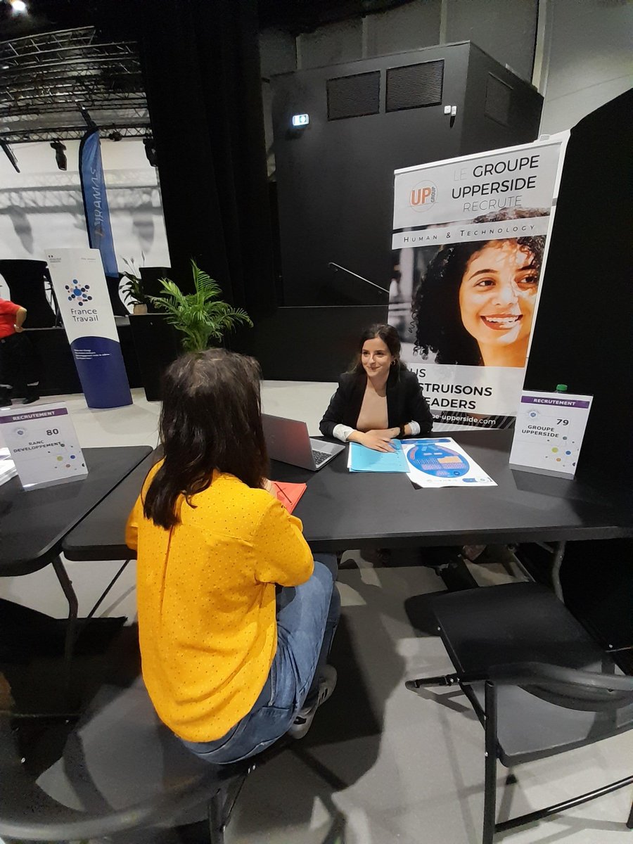 "La GigaFactory m'a permis de rencontrer beaucoup de monde, notamment des profils variés et qualifiés qui correspondent à nos recherches."
Laura T., chargée RH pour le Groupe Upperside

<a href="/VilleMiramas/">Ville de Miramas</a> @MlpsSalon <a href="/MLouestprovence/">mission locale Ouest Provence</a>