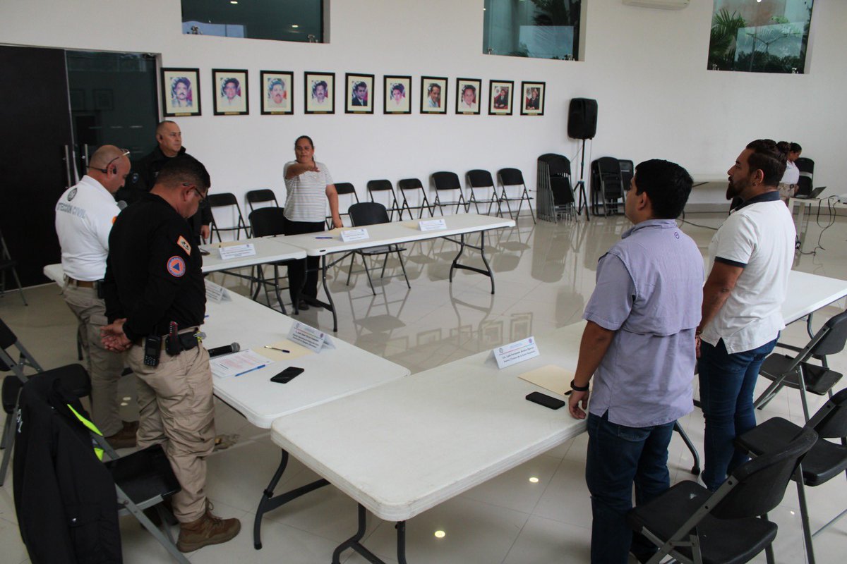 SPC_Solidaridad's tweet photo. Llevamos a cabo la “Sesión de Cierre del Subcomité Sectorial de Protección Civil del Comité de Planeación para el Desarrollo del Municipio de Solidaridad”, donde se expusieron todos los avances que realizaron cada dirección en esta administración. #RenovamosParaCrecer https://t.co/uzQZsQ6Yyp
