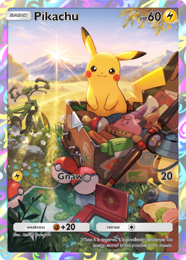 PokemonRestocks's tweet photo. First look at Pikachu Genetic Apex Illustration Rare Promo Card from Pokemon TCG Pocket! ☀️ #PokemonTCG https://t.co/GA309nd0zf