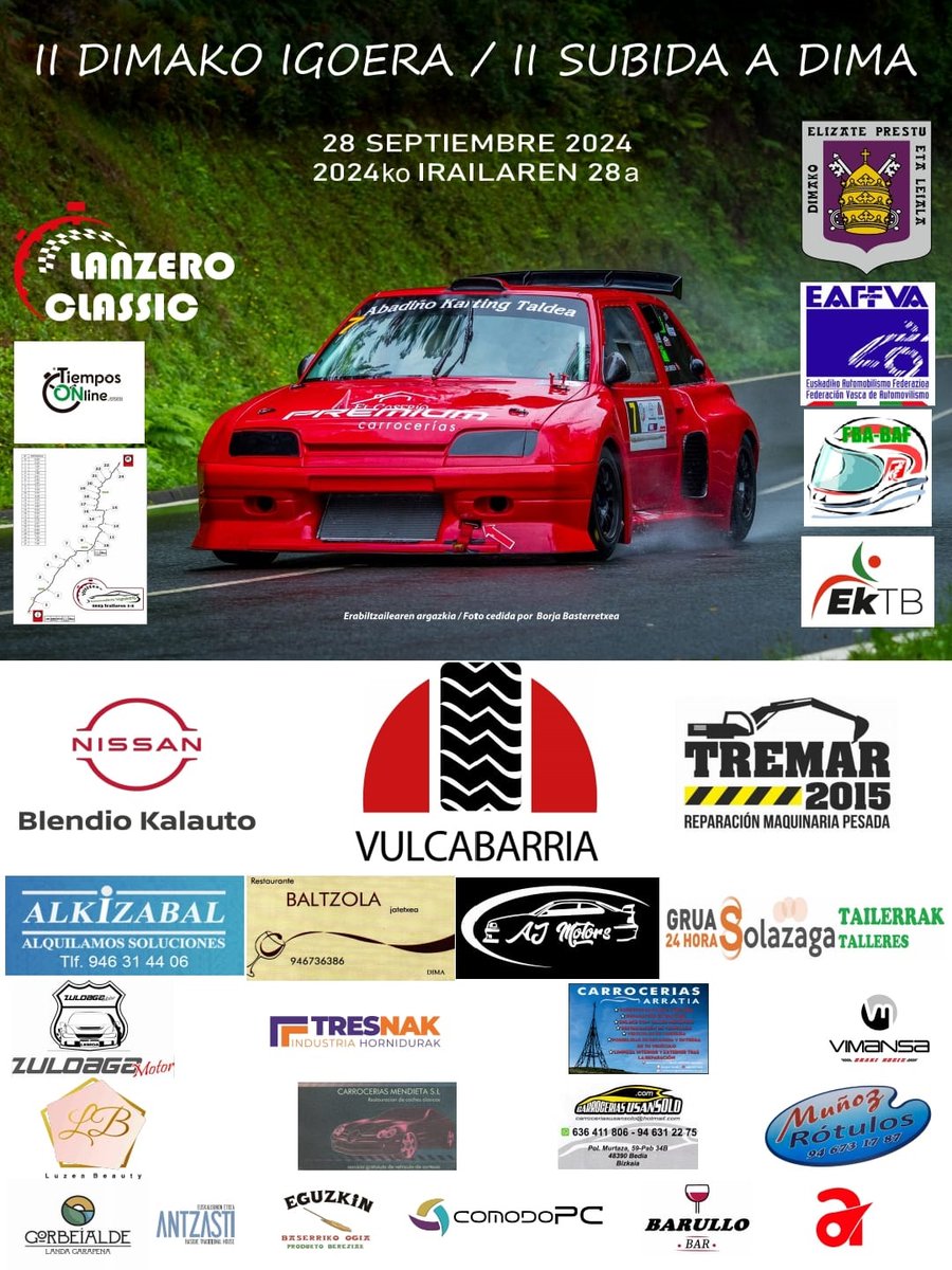 🔴El sábado 28, desde las 14:00, la subida a Dima en directo.

Enlace al directo: euskalkirolatb.eus/retransmisione… <a href="/Tele7Noticias/">InformativosTele7</a>