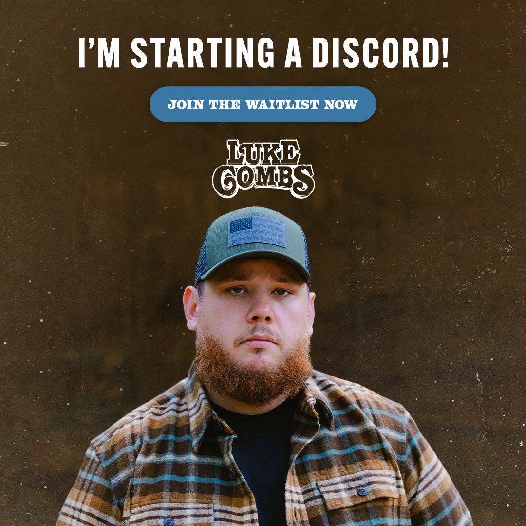 I’m starting a Discord and you can join the waitlist now: levellr.com/lukecombs