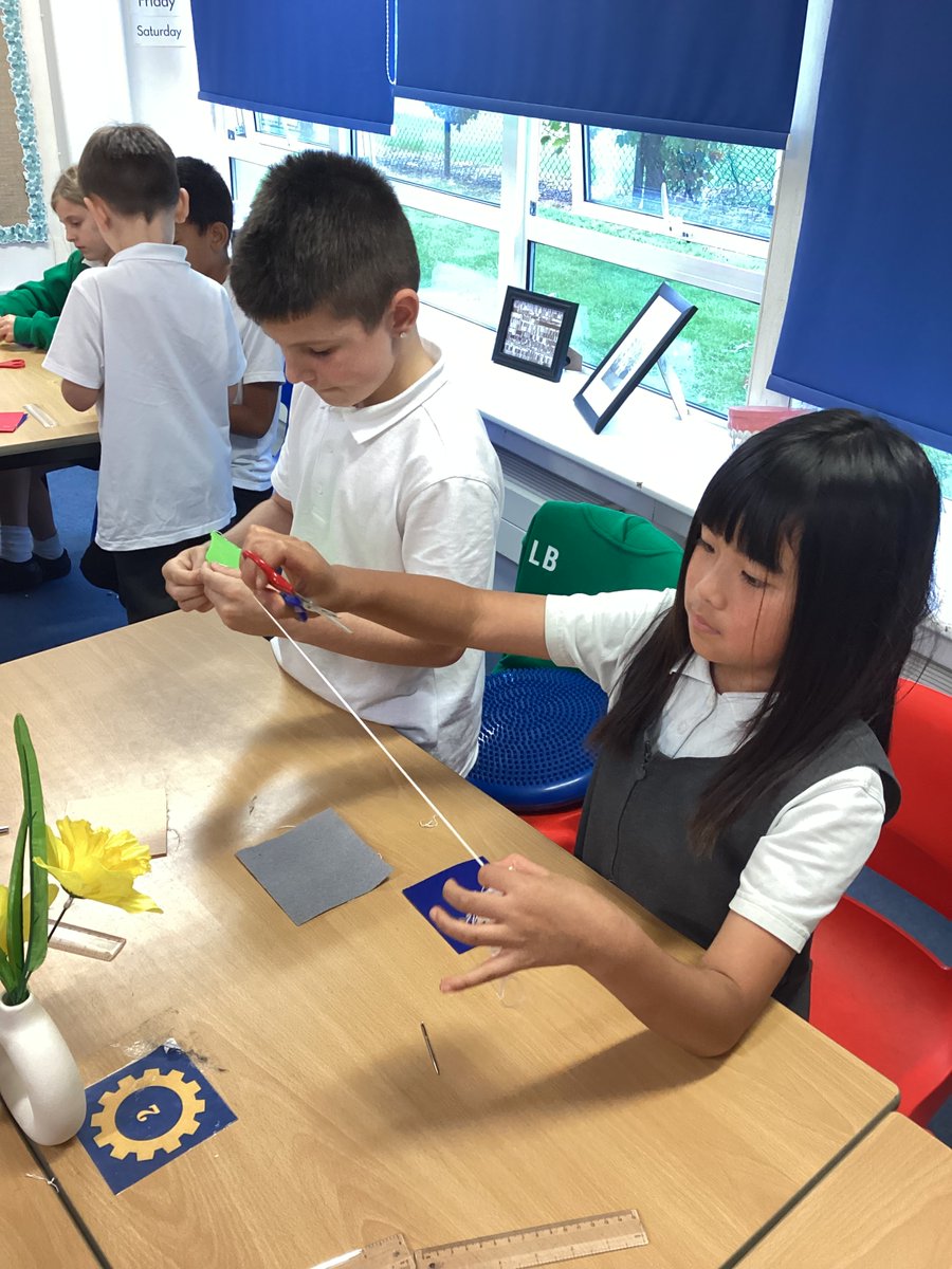 DGFSchool's tweet image. Year 4 enjoyed developing their sewing skills in DT today #sewexciting #creativecurriculum