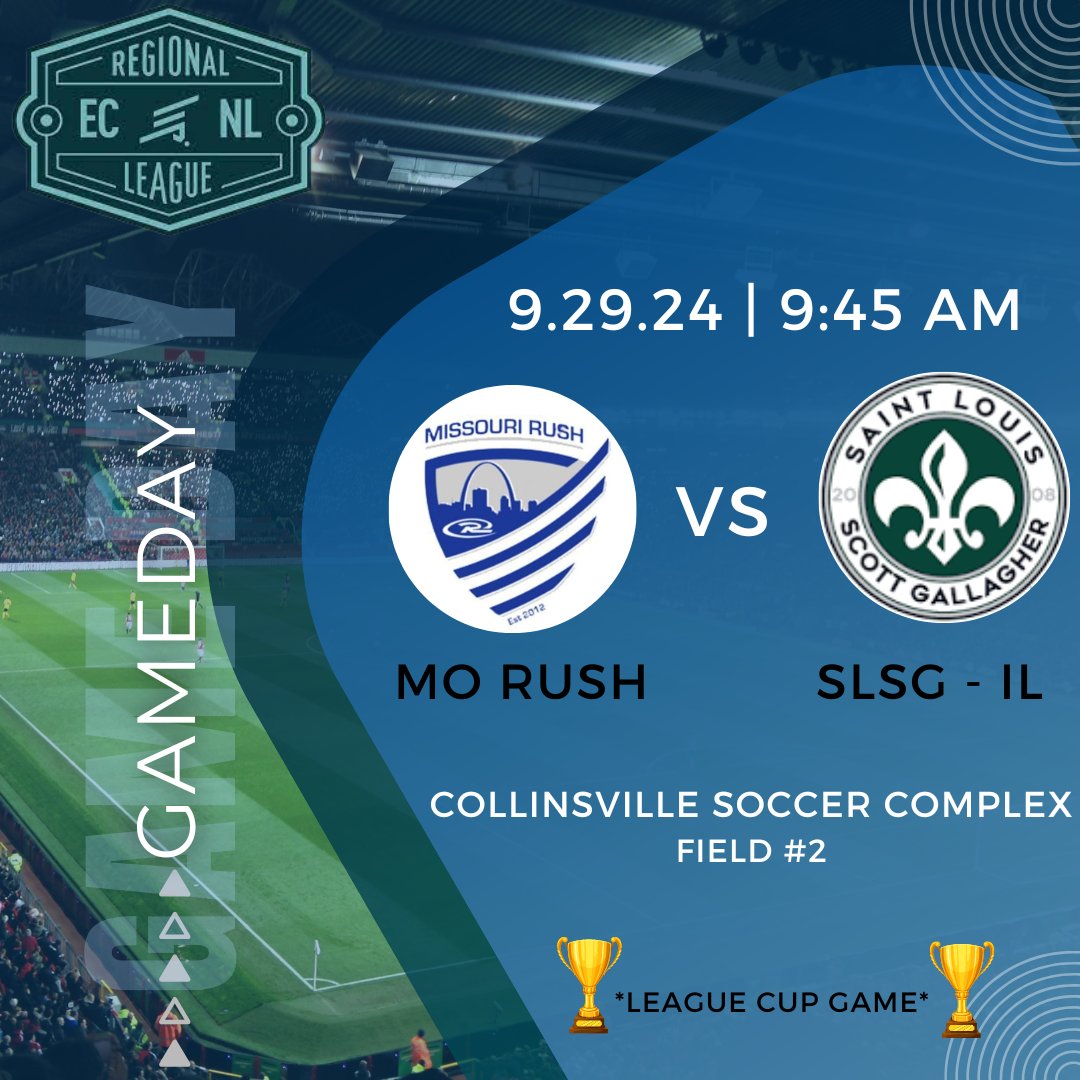 MO Rush ECNL-RL 08G (@morushecrl2008g) on Twitter photo League Cup Game this Sunday!!
🗓️09.29.24
⌚️9:45 AM
🆚SLSG-IL
📍Collinsville Soccer Complex #2
<a href="/MoRushSoccer/">Missouri Rush</a>
<a href="/morush_ecnl/">MORush_ECNLRL</a> League Cup Game this Sunday!!
🗓️09.29.24
⌚️9:45 AM
🆚SLSG-IL
📍Collinsville Soccer Complex #2
<a href="/MoRushSoccer/">Missouri Rush</a>
<a href="/morush_ecnl/">MORush_ECNLRL</a>