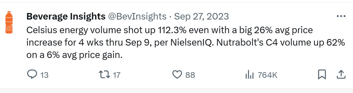 Cmypredict67's tweet photo. @BevInsights $CELH - 🚀🚀 https://t.co/omaOYjUkXv
