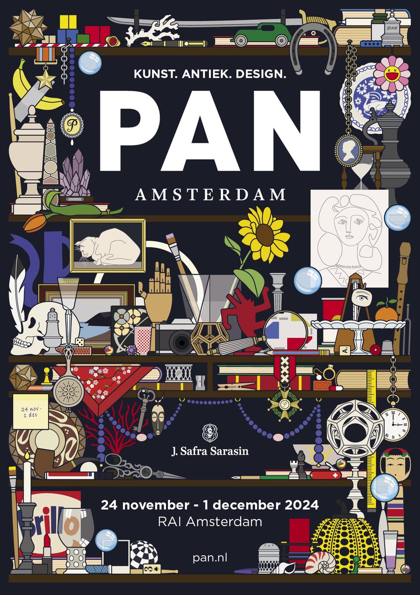 Save the date. 
PAN Amsterdam van 24 november t/m 1 december 2024, Stand 112.
Koster Fine Art Gallery