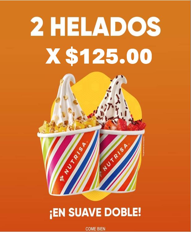 MVMNoticias's tweet photo. ¡Disfruta de los jueves de Nutrisa con tus amigos y familia en Plaza Oaxaca y Plaza Bella Oaxaca! 🍦✨ 

#Oaxaca #Nutrisa #Helados https://t.co/sge4zj5eQc