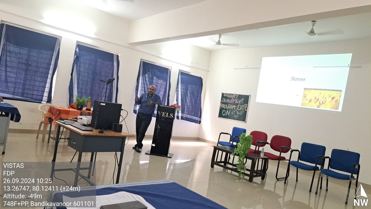 VMCH_official's tweet photo. Dr. Prince Johnson Samuel, Vice-Principal, Prof and Head of Physiology, Vels Medical College and Hospital was invited as a resource person in a Faculty Development Program in Vel Nursing College with the theme "Work Life Balance: Challenges and Solutions". https://t.co/UWLIMrxmlF