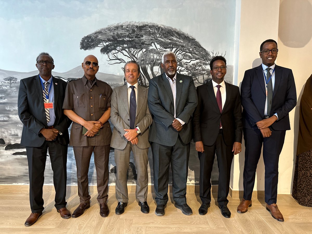 ItalyinSomalia's tweet photo. Today, Ambassador Daccò Coppi held a ceremony to greet the 22 Somali University students who have been awarded a Scholarship by the Italian Government and their respective rectors. Hambaliyo! https://t.co/CBJsuhcixe
