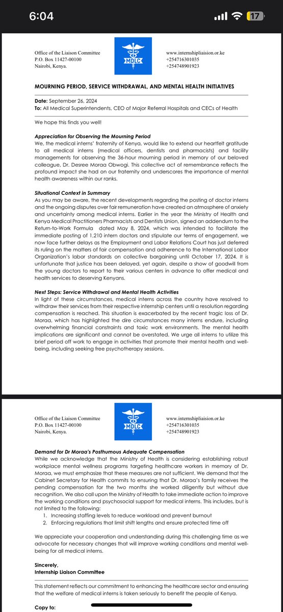 DrMosomi's tweet image. I love the new crop of leadership among the medical interns. Power lies with our labour that we provide in these hospitals. Today we withdraw till a judgement is delivered.