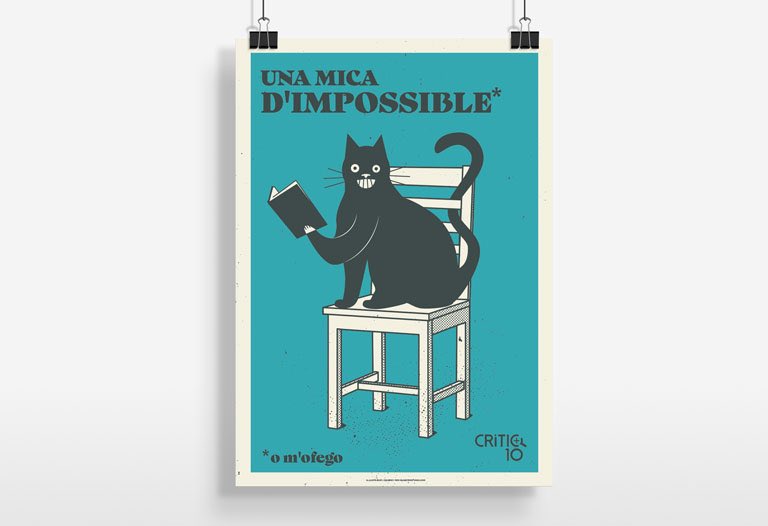 🐈‍⬛ #10AnysCRÍTIC | Si a tu també t'agraden els impossibles, el cartell dissenyat per <a href="/Munster_Studio/">Münster Studio</a> pels 10 anys de CRÍTIC és ideal per tu!

Ja en prevenda al nostre web ⬇️

elcritic.cat/botiga/cartell…
