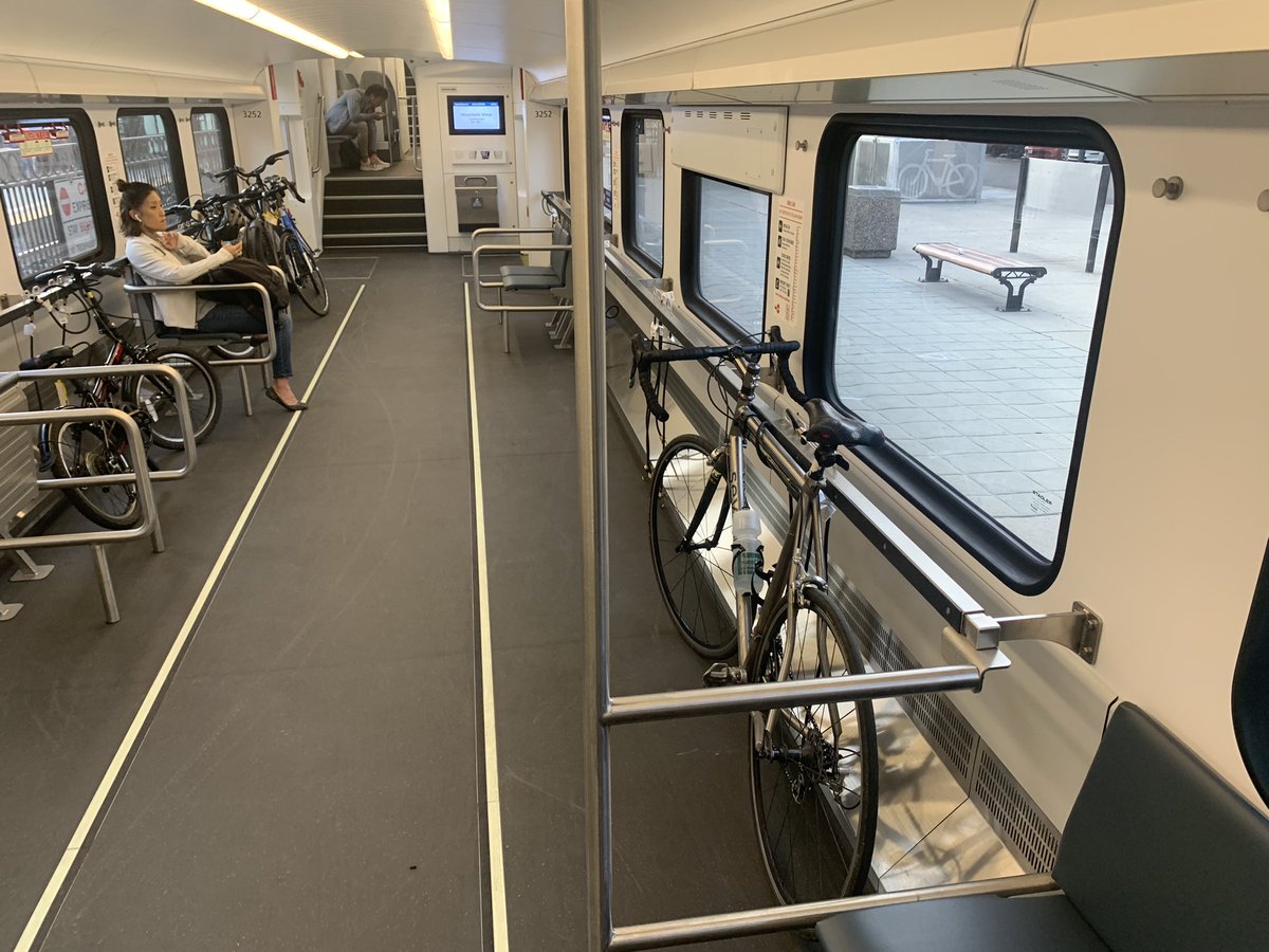 First trip on the fancy train