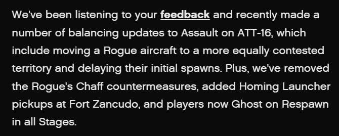 TexFunz2's tweet photo. Rockstar listened to our feedback and made adjustments to Assault on ATT-16 mode.

https://t.co/6Ly6sM140Q

#GTAOnline https://t.co/VPuChaL0s6