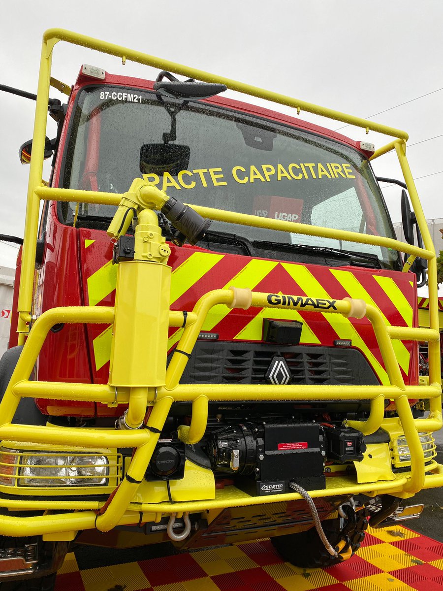 Sdis_87's tweet image. #CNSPF2024 
#Macon2024
Une délégation de sapeurs #pompiers 👨🏻‍🚒de la #HauteVienne était présente au congrès national organisé à @VilleDeMacon par @SDIS71 afin de recevoir les clefs du 1er des CCFM 🚒 co-financés par la @Interieur_Gouv dans le cadre des #PactesCapacitaires