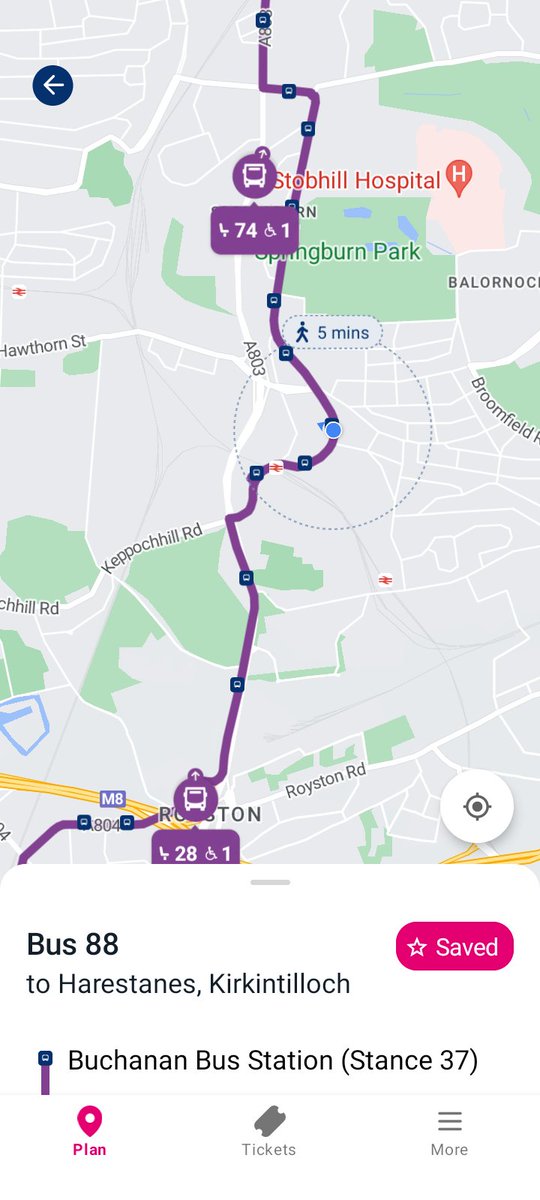 sucks_first's tweet photo. @FirstinGlasgow was waiting about half an hour at this point only to find out the driver avoided Springburn altogether https://t.co/EKUkCZ6oeE