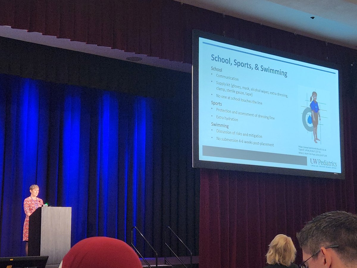 The expert on all things central access Danielle Wendel!

Really important discussion of managing swimming, sports, travel, and pets with a central line. 

#pifrs2024  <a href="/PifrsP/">PIFRS PEDSINTESTINE</a> 

For more, check out: onlinelibrary.wiley.com/doi/10.1097/MP…