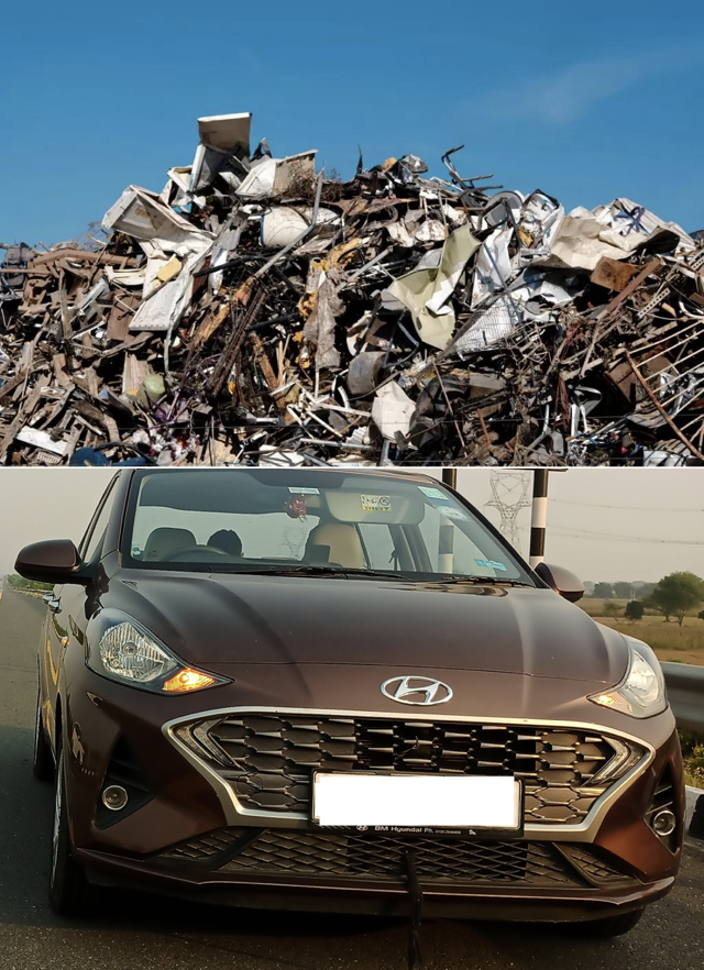 AmitSin75160592's tweet image. Hyundai Aura: A scrap car
Purchase in Feb 2020 (launched in Jan 2020). Since delivery it is having engine light blinks and jerks issues. Irony is company feels like nothing. Top and Bottom pic both are scrap (लुक पे ना जाइए SCRAP). @HyundaiIndia @Hyundai_Global  @BMHyundaiSubha1