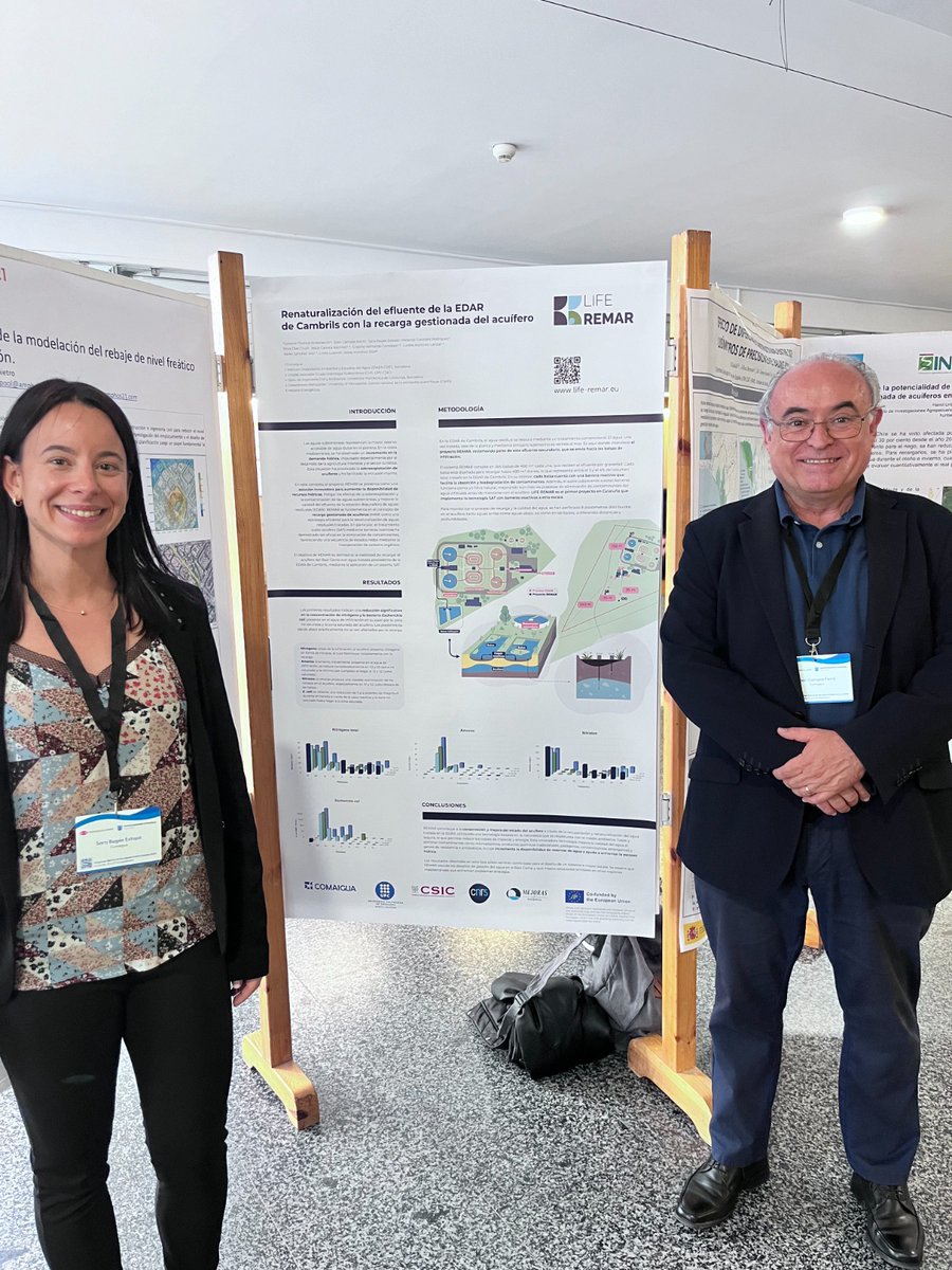 S'ha presentat el projecte LIFE REMAR al Congrés Ibéric de les Aigües Subterrànies celebrat a La Coruña.   

#liferemar #programalife #congresoiberico #aguasubterraneas #projecteLife #canviclimatic #safewater #europeanproject #aquifer #aquiferrecharge #sostenibility #CIAS