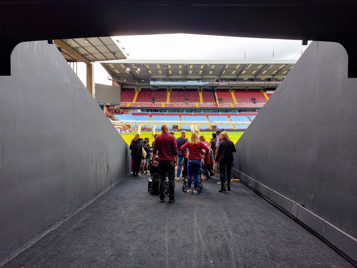 Huge thanks to <a href="/AVFCOfficial/">Aston Villa</a> for donating some stadium tour packages to #BCHCCharity, allowing us to take a group of dedicated fans around Villa Park today. The atmosphere was absolutely fantastic, truly a privilege to experience! Cheers to our tip top tour guide, Derek, too!