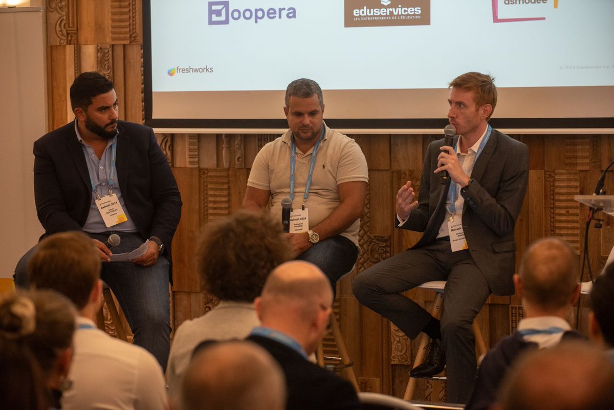 FreshworksInc's tweet photo. We'll always remember #Refresh2024 Paris 😍
From discussing our latest AI innovations to industry trends and networking, we hope everyone left feeling educated, inspired, and entertained. Thank you to all the participants who made it a resounding success! https://t.co/PhG5Tq4gL1