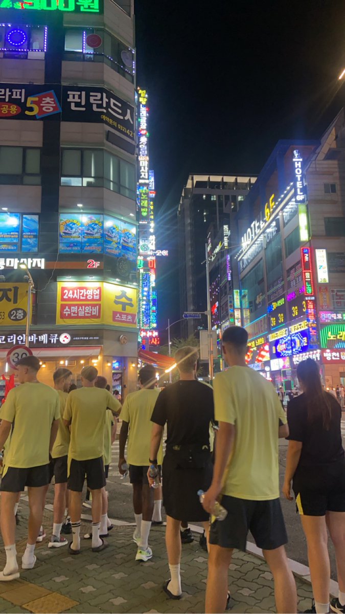 EvertonAcademy's tweet photo. #EFCU18 have arrived in South Korea for the K League International Youth Cup which kicks off this weekend. 🇰🇷 https://t.co/At8KgFvW1N