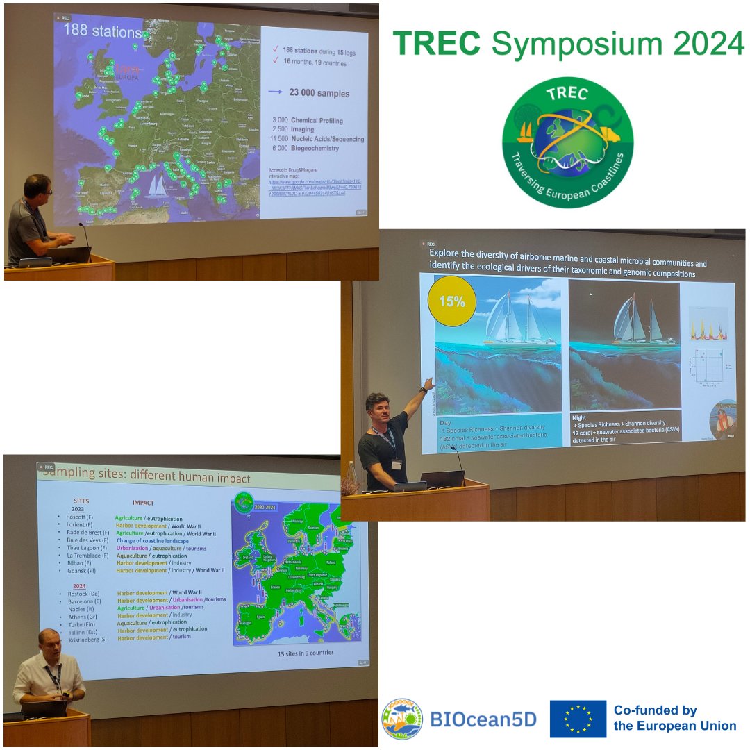 BIOcean5's tweet photo. 👏What a 3 days that was at the #EMBLtrec Symposium!
🚀 3 days to share work, review progress, discuss &amp; network, leading to new ideas, collaborations &amp;  connections! 
👏 Bravo @EMBLtrec for the incredible organisation! https://t.co/ECK2OLoH1R
