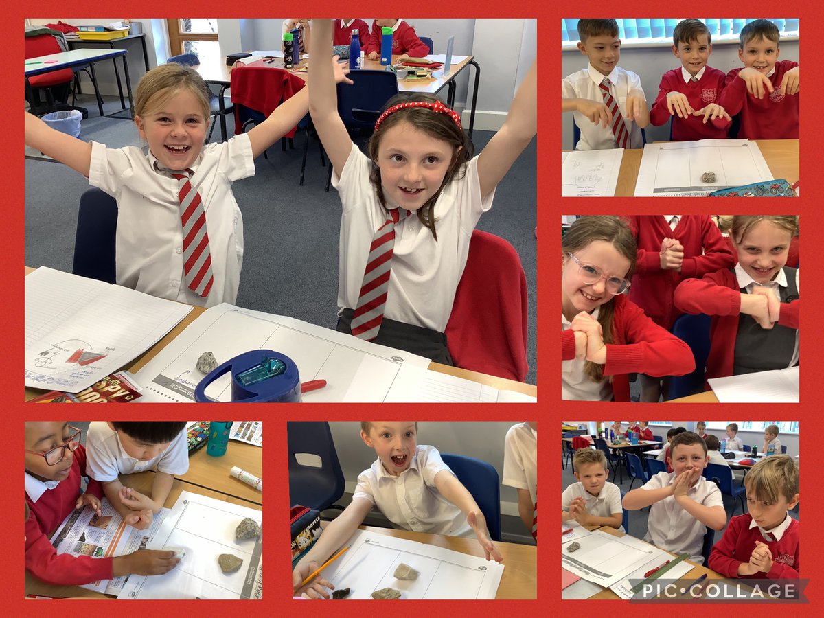 Barfordstpeters's tweet photo. Year 3 demonstrated great knowledge, and fun helpful actions, whilst classifying rocks today. #bspscience https://t.co/Ybh4ymxi72