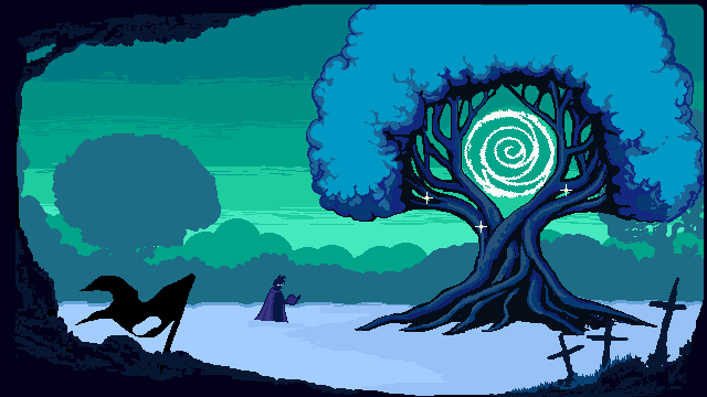 Changes and animations are coming to Souls Tree's main menu background... stay tuned...

#gamedev #indiegame #pixelart #Unity #madewithunity