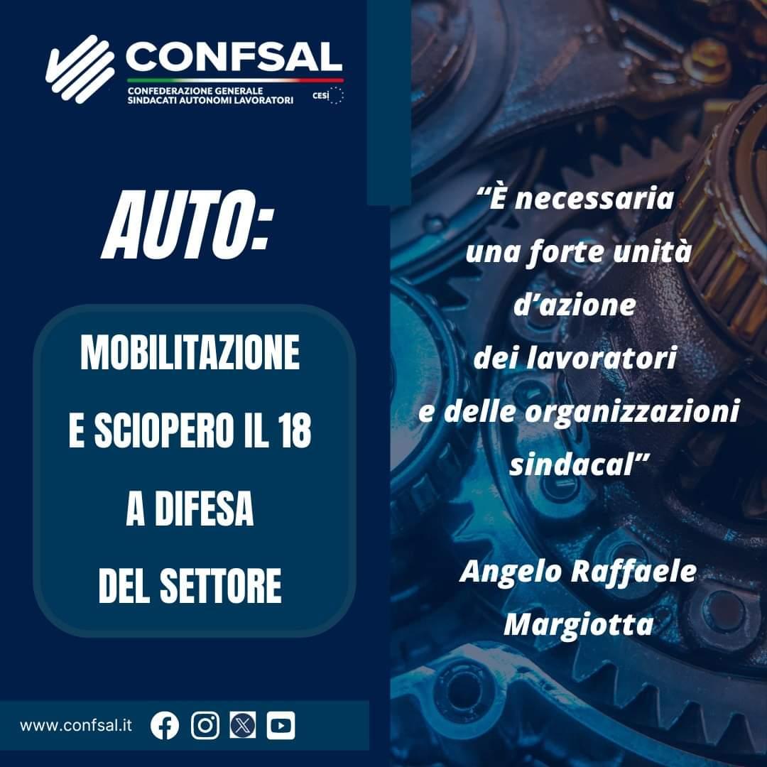 📰NEWS 📰

#𝐀𝐮𝐭𝐨: #𝐂𝐨𝐧𝐟𝐬𝐚𝐥, 𝐦𝐨𝐛𝐢𝐥𝐢𝐭𝐚𝐳𝐢𝐨𝐧𝐞 𝐞 #𝐬𝐜𝐢𝐨𝐩𝐞𝐫𝐨 𝐢𝐥 𝟏𝟖 𝐚 𝐝𝐢𝐟𝐞𝐬𝐚 𝐬𝐞𝐭𝐭𝐨𝐫𝐞 🚗🔩🧑🏻‍🏭

Leggi l'articolo completo al link: 
confsal.it/2024/09/auto-m…

#automotive #Stellantis