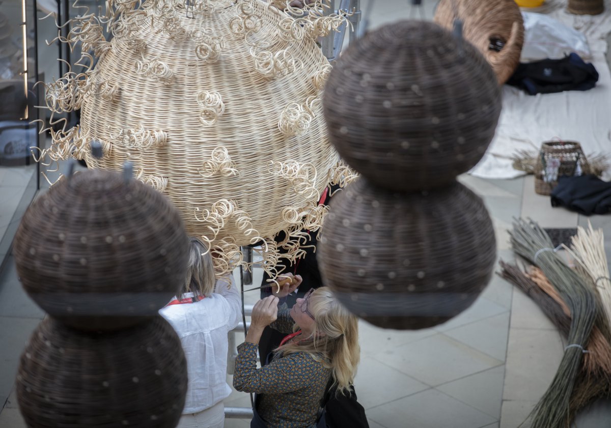 UniofOxford's tweet image. NEW: A major art installation featuring dramatically upscaled bacteria, viruses and a parasite has launched at Oxford University’s Museum of Natural History to celebrate 30 years of vaccine development at the @OxfordVacGroup - tackling some of the world’s most deadly diseases 🦠