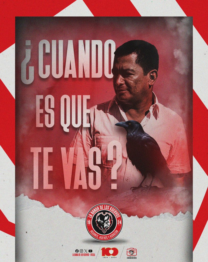 Pasan Técnicos, Jugadores y hasta Dirigentes y este señor por qué sigue atornillado en el puesto?
Necesitamos cambios en todos los aspectos, ya estamos cansados de la presencia de este "Nefasto" Gerente Deportivo.

No te aguantemos más Hector Fabio Báez, ¿CUANDO ES QUE TE VAS?