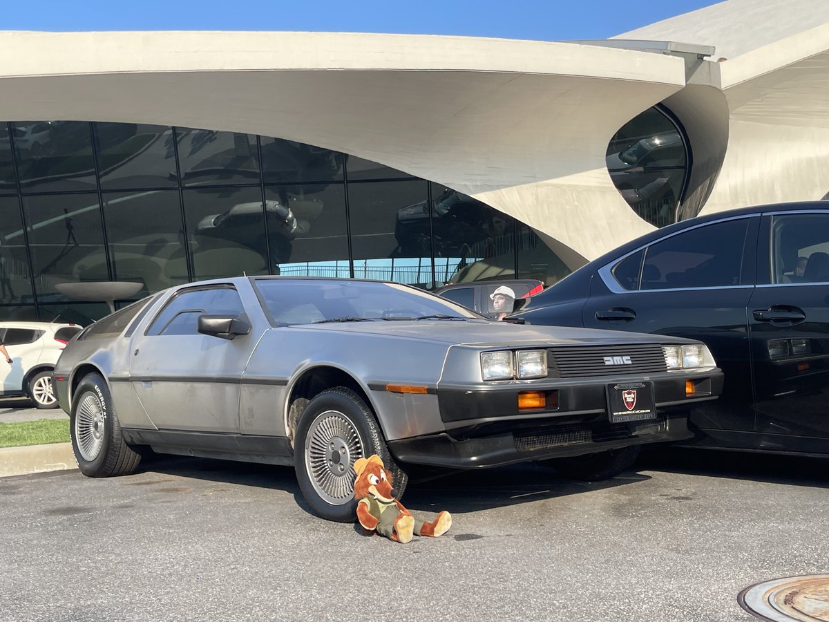 Sammyland6's tweet image. #brerfox and a #delorean