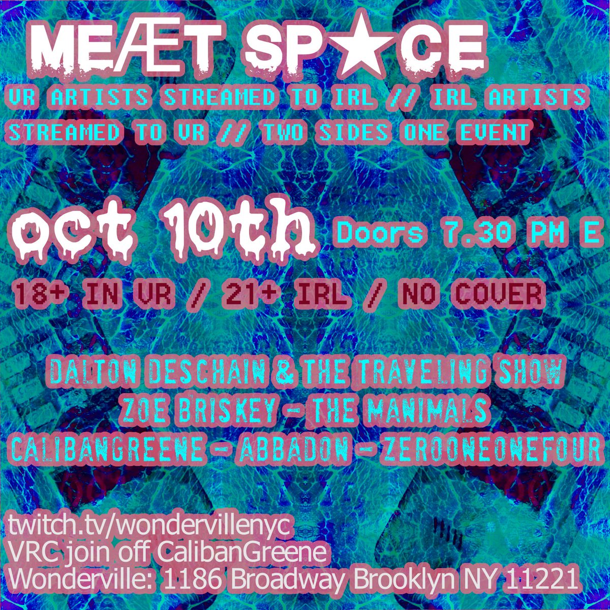 CalibanGreene 👁️‍🗨️ 10/10/24🥩 🌌 2️⃣ tweet media