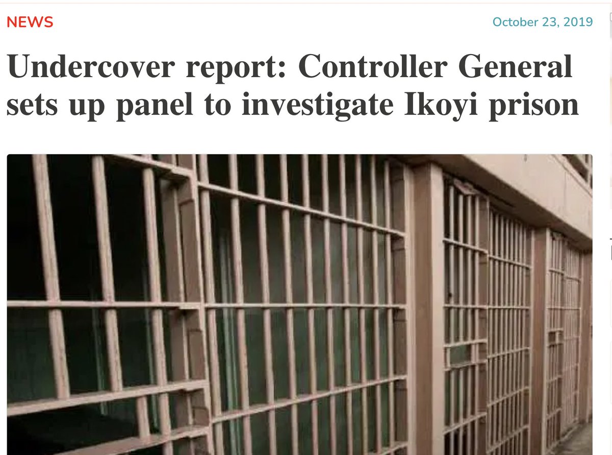 fisayosoyombo's tweet photo. I read that Interior Minister Olubunmi Tunji-Ojo has “directed an unconditional and comprehensive investigation into the allegations of bribery and corruption within the Nigerian Correctional Service”.

I know — and I hope you know too — that ‘it’s all cruise’. Yes.

Let me call on two things to support my claim: (i) Precedent; (ii) Rot.

On precedent. In 2019, after the release of my undercover investigation for which I deliberately got myself jailed at Ikoyi Prison (preceded by a five-day detention at Pedro Police Station), the then interior minister, Ogbeni Rauf Aregebesola, publicly commended me and promised an investigation.

Ladies and gentlemen, next month will make it five years since Aregbesola made that vow; I am still awaiting the outcome of that investigation. You see, Ogbeni was speaking at a prisons-related European Union event, and he simply knew the right things to say. That’s one precedent confirming the typical Nigerian politician’s mastery of gallery play, public sentiment manipulation and seizing a momentous publicity opportunity, at the expense of actually getting any job done.

But it’s not like Aregbesola didn’t lift a finger; like Tunji-Ojo, he did order the composition of a committee. From the prison sources I built during my stay, I can tell you Ikoyi Prison had foreknowledge of the committee’s visit, consequently utlising the lengthy notice to cover up its tracks. The delegation from Abuja arrived in Lagos to plastic sights, discovering nothing of significance. Meanwhile, this committee never reached out to the journalist who reported what they were supposedly investigating: no phone call, no email; nothing. No attempt to ask if there were things he saw that did not make it into his story.

Then the rot is too deep for committee handling. This investigation directed by Tunji-Ojo will be executed by who? The prison controller or yet another committee? Could Bobrisky have ‘disappeared’ from Kirikiri Prison without the knowledge of senior prison officials? Is the controller-general of prisons going to feign ignorance of the heavily-monetised special cells inside prisons? Will the assistant controllers claim to be unaware their prisons are business centres where warders are sellers and inmates buyers of everything merchandise from phones to weed, ‘coke’ and booze? So, who exactly will spearhead Tunji-Ojo’s investigations? The same complicit officers?

We play too much in this country, I swear to the high heavens. Let’s be serious about becoming a functional society for once. And it starts with public office holders taking the people seriously. No more perfunctory directives that offer nothing more than media-applause value.