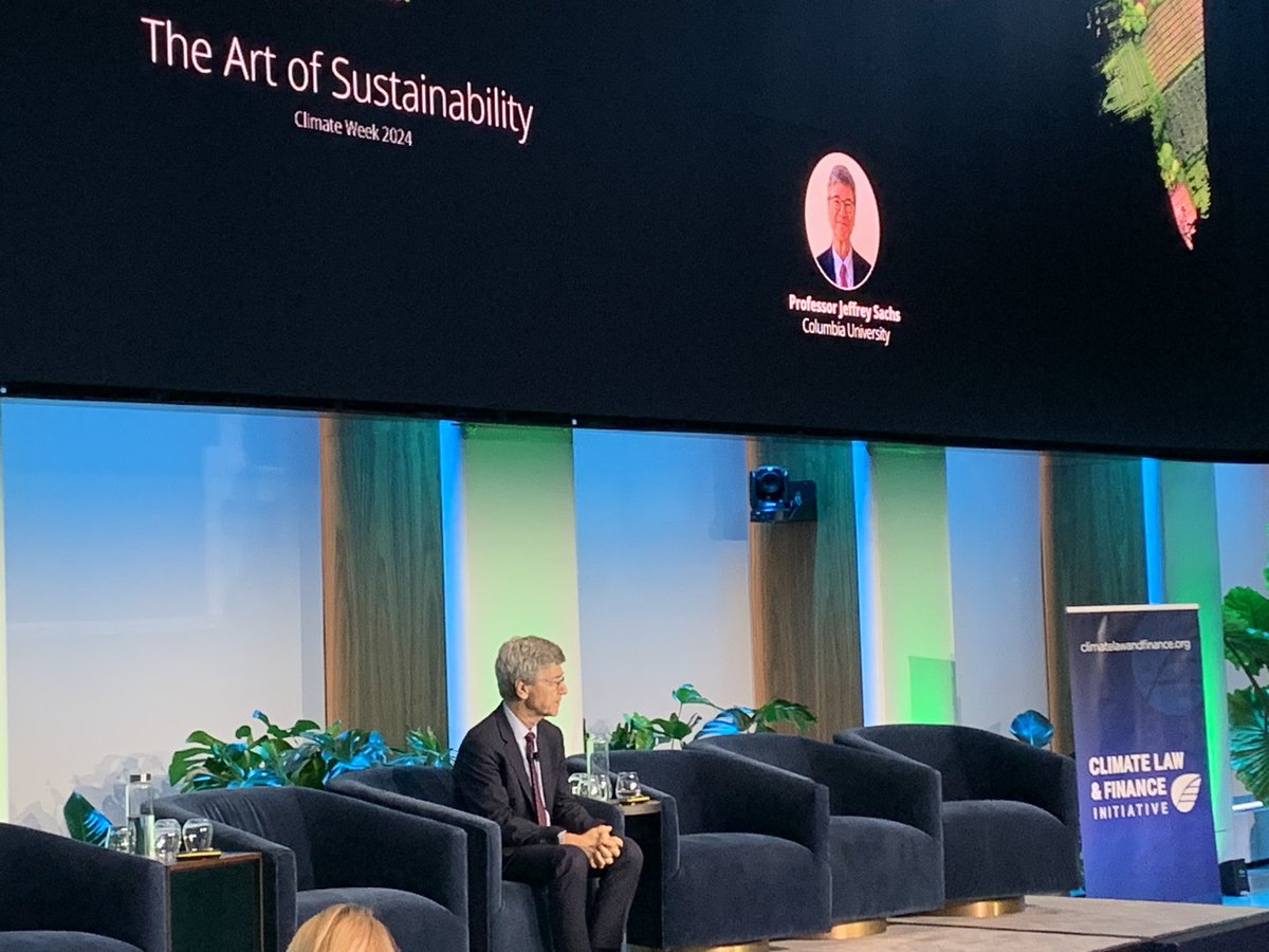 Privileged to host <a href="/ArpadaraiNigar/">Nigar Arpadarai</a> <a href="/COP29_AZ/">COP29 Azerbaijan</a> High-Level Champion, Vera Songwe <a href="/BrookingsInst/">The Brookings Institution</a>, Marcos Neto <a href="/UNDP/">UN Development</a>  &amp; Prof Jeff Sachs <a href="/Columbia/">Columbia University</a> helping to explore #financing the #green transition. Only through collaboration can we advance a sustainable future #SDGs #ClimateWeek2024