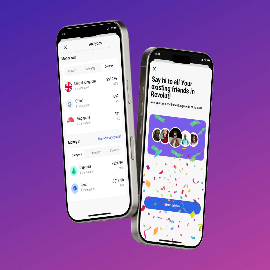 Day 17/30
Inspired by the Revolut app

#30dayMobbinDesignChallenge 
<a href="/DezinDesign/">Dezin</a>