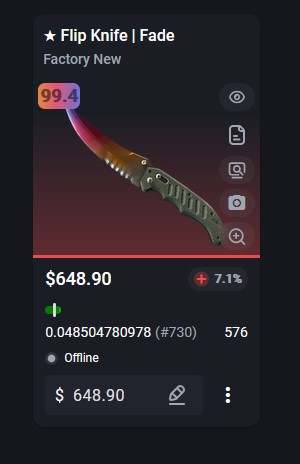 SchabiAbi's tweet photo. Selling Flip Fade Rankt 29 Fade%
Open for bargain https://t.co/mo34T4ISOc