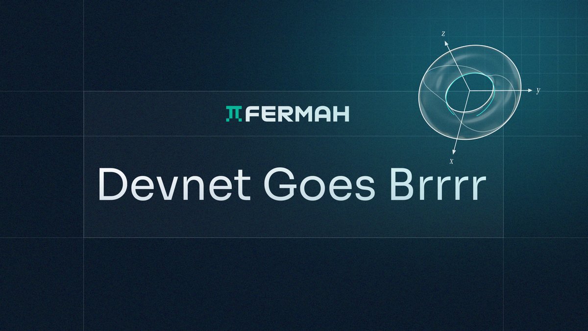 fermah_xyz's tweet photo. Last week, we came out of stealth and told you about our upcoming plans.

Today, you can take our tech for a spin.

Yes.

The wait is over.

Our Devnet is live. https://t.co/LEslW3utgj