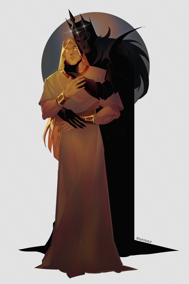 Melkor &amp; Mairon (Sauron)
#Silmarillion
