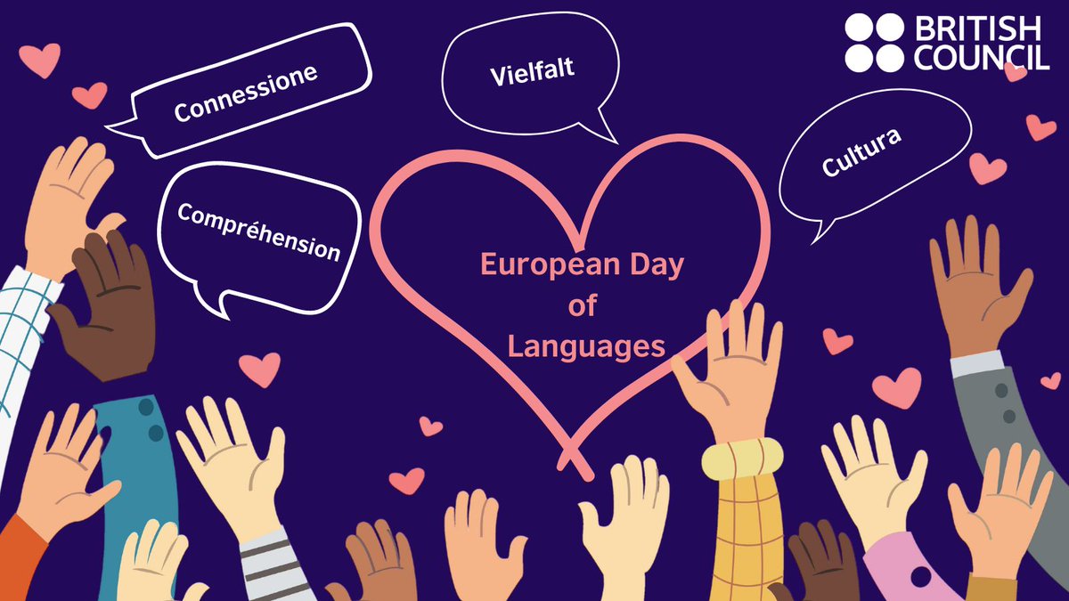 Languageasst's tweet photo. Today, we are celebrating the European Day of Languages and the linguistic diversity of all our language assistants.
#WeLoveLanguages #EuropeanDayOfLanguages https://t.co/5V4BLBjySu