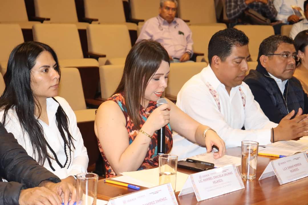 ASFE_OAXACA's tweet photo. Durante la Segunda Sesión Ordinaria del #CACEO, junto al Titular de la @SEFINGobOax, @Farid_AcevedoL; la Auditora Superior del Estado, Sarahí Noriega Ricárdez; informó acerca de los avances y resultados del #SEvAC.

#SomosASFEOaxaca #CasaDeLaFiscalizaciónOaxaqueña https://t.co/ELDZqQT9fw