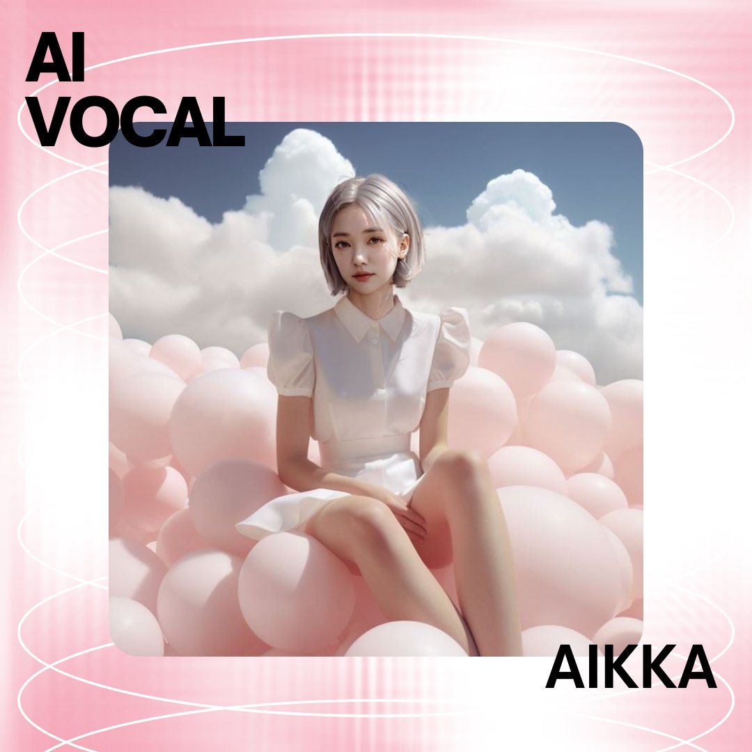 [AI Vocal-AI Idol Aikka]
Under the guidance of the Taiwan Creative Content Agency (TAICCA), SET TV and Create Intelligences Inc jointly developed Taiwan’s first AI virtual trainee - Aikka.
Master Tones assists in developing the voice and singing aspects. Through natural speech