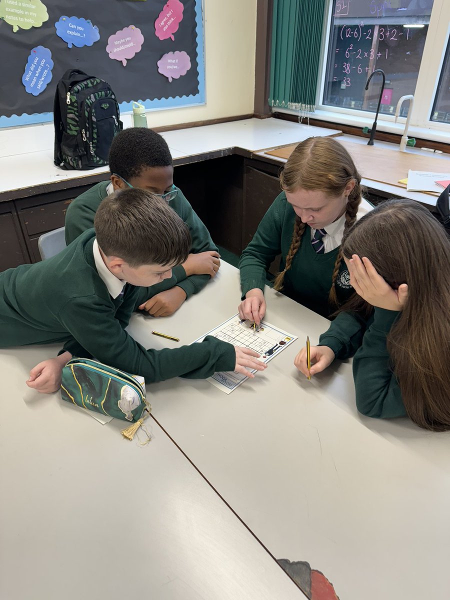 SLHS Mathematics (@mathematicsslhs) on Twitter photo Mrs Cairney’s S2’s working hard at their escape room. Great team work & resilience especially during the sudoko round 🧠 #MathsWeekScotland <a href="/StLukesHigh/">St Luke’s High School</a> Mrs Cairney’s S2’s working hard at their escape room. Great team work & resilience especially during the sudoko round 🧠 #MathsWeekScotland <a href="/StLukesHigh/">St Luke’s High School</a>