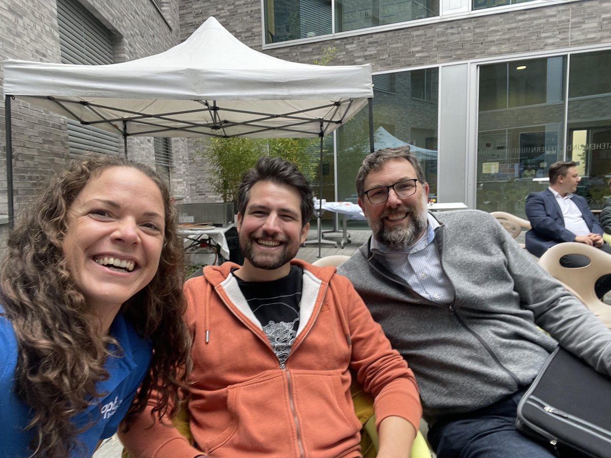 OptoBiolabs's tweet image. Fun times with inspiring founders Julius Wiener from goodbot and Olaf GroΓ from Emuno Therapeutics at CIBSS #Freiburg!
Thank you so much to the organizers for this wonderful event in a beautiful building full of memories!
#CIBSS #UFR #techtransfer #startup #innovation